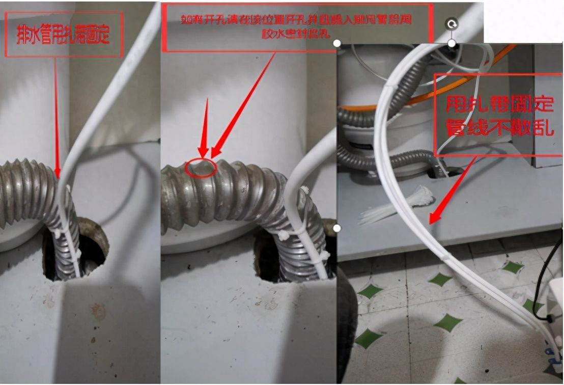 净水器安装方法示意图（滤芯安装顺序图解）