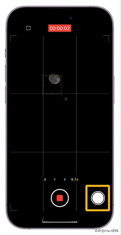 苹果手机怎么拍出清晰的月亮（专业模式拍月亮怎么设置参数）