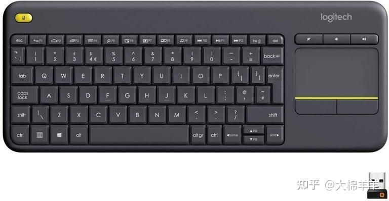 带触摸板的键盘有哪些（有没有可以触控电脑的键盘）