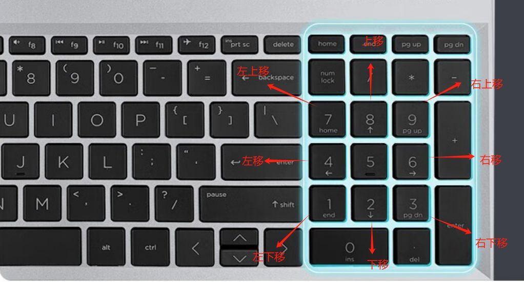 win7键盘控制鼠标的方法（怎样用键盘代替鼠标点击）