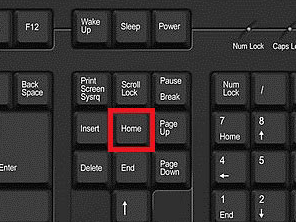 笔记本及台式电脑键盘home键在哪有什么用（Home键是哪个键）