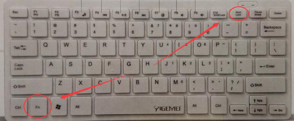 华硕笔记本键盘字母变数字怎么办怎么按回来切换回来（切换不了怎么恢复正常设置）