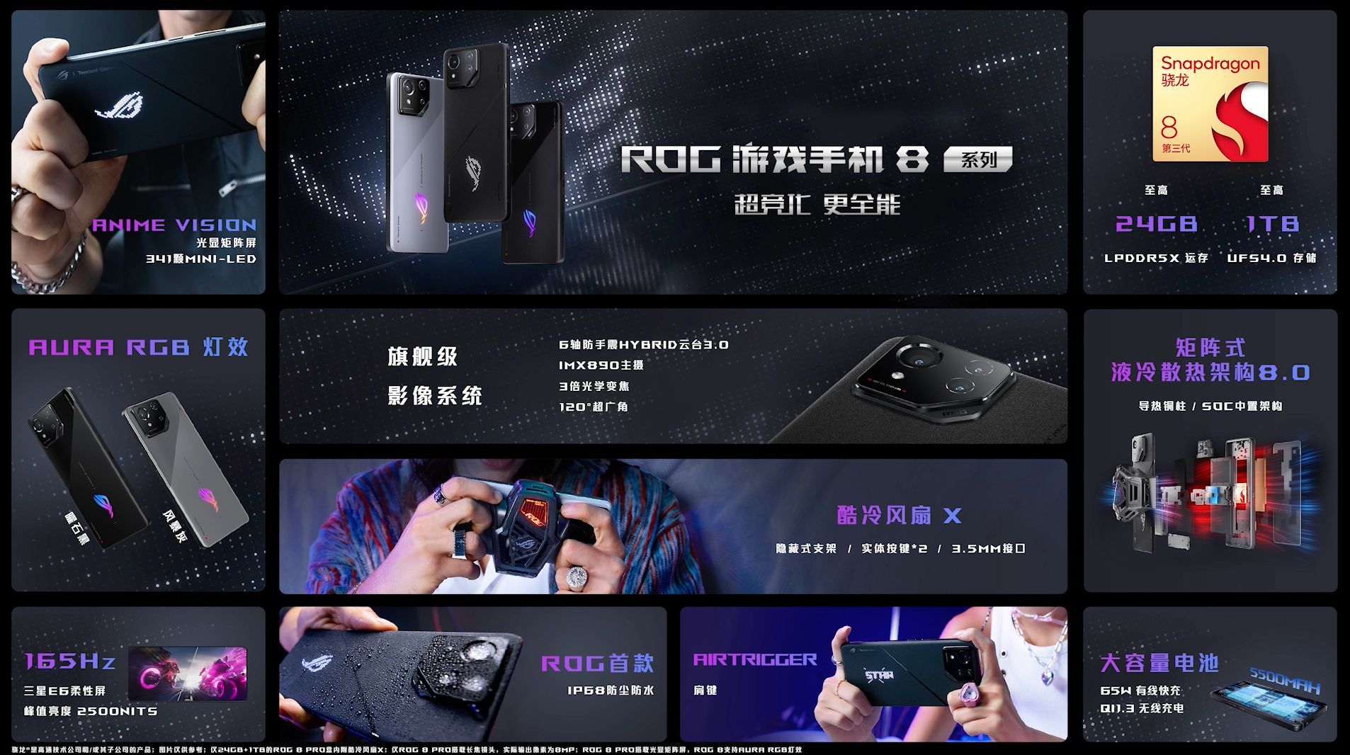 ROG游戏手机8的新消息（2024值得入手的游戏手机）